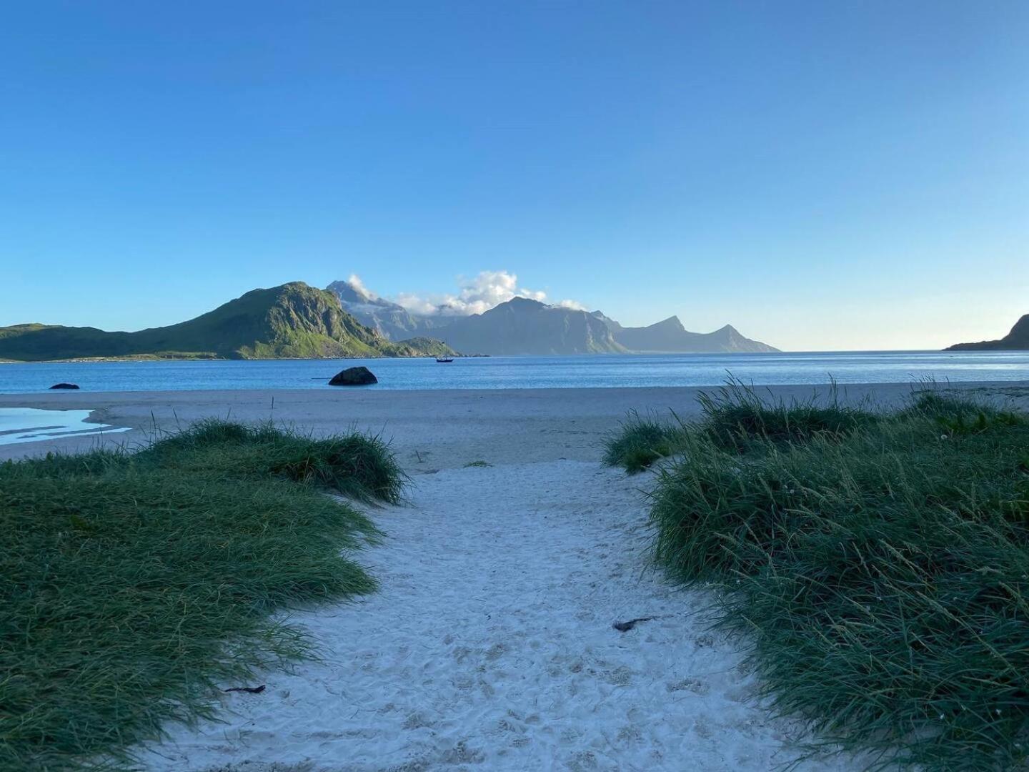 Haukland Beach House Leknes Exteriér fotografie